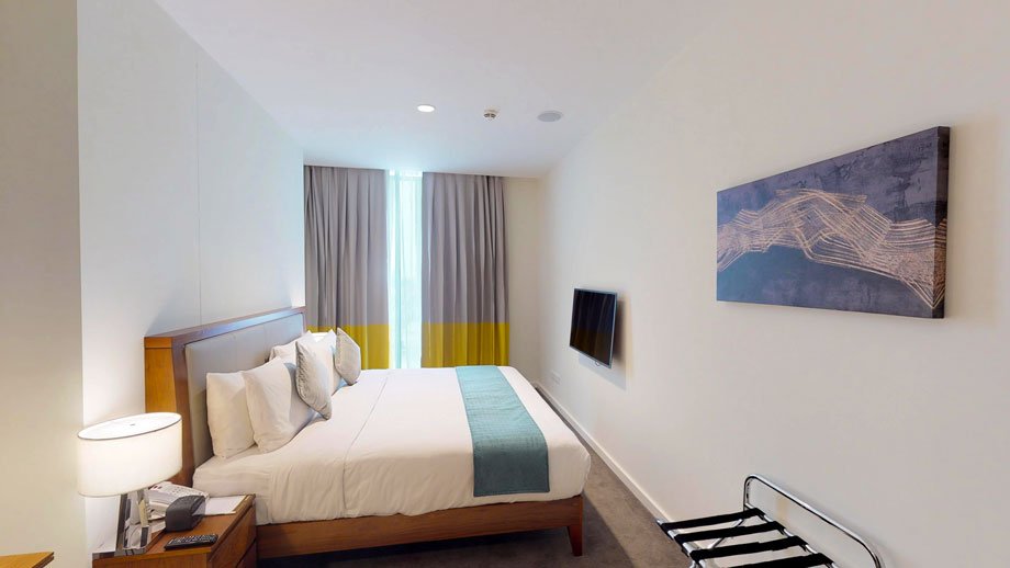 Staybridge One Bedroom Deluxe Suite Al Khobar IHG ستايبريدج الخبر جناح غرفة نوم ديلوكس