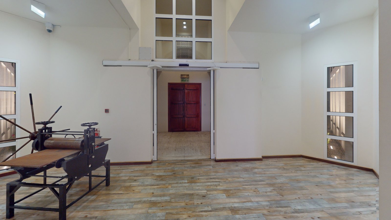 Azeema exhibition presented by Misk Art Institute in Bahrain, captured in a Matterport 3D virtual tour