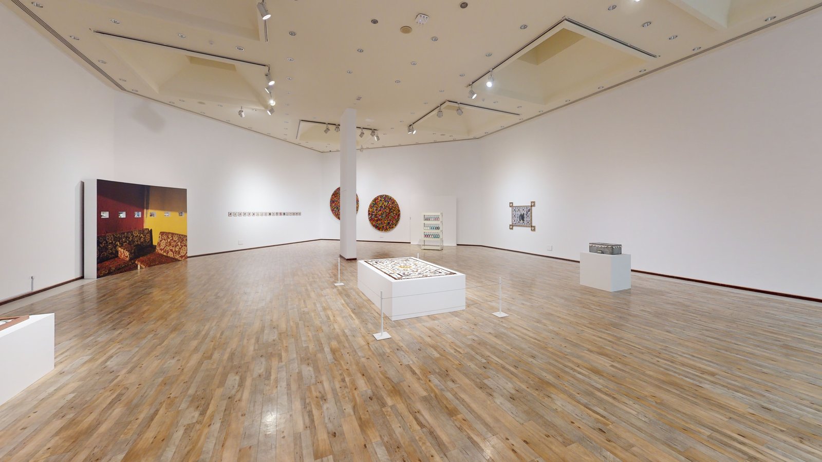 Azeema exhibition presented by Misk Art Institute in Bahrain, captured in a Matterport 3D virtual tour