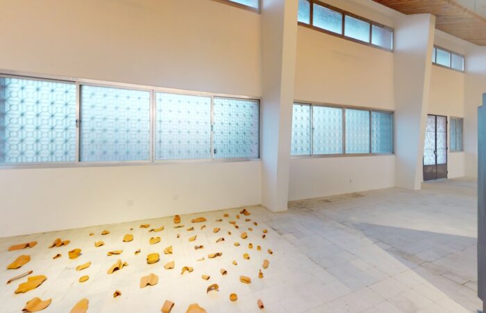 Azeema exhibition at Misk Art Institute, Riyadh, captured in a Matterport 3D virtual tour