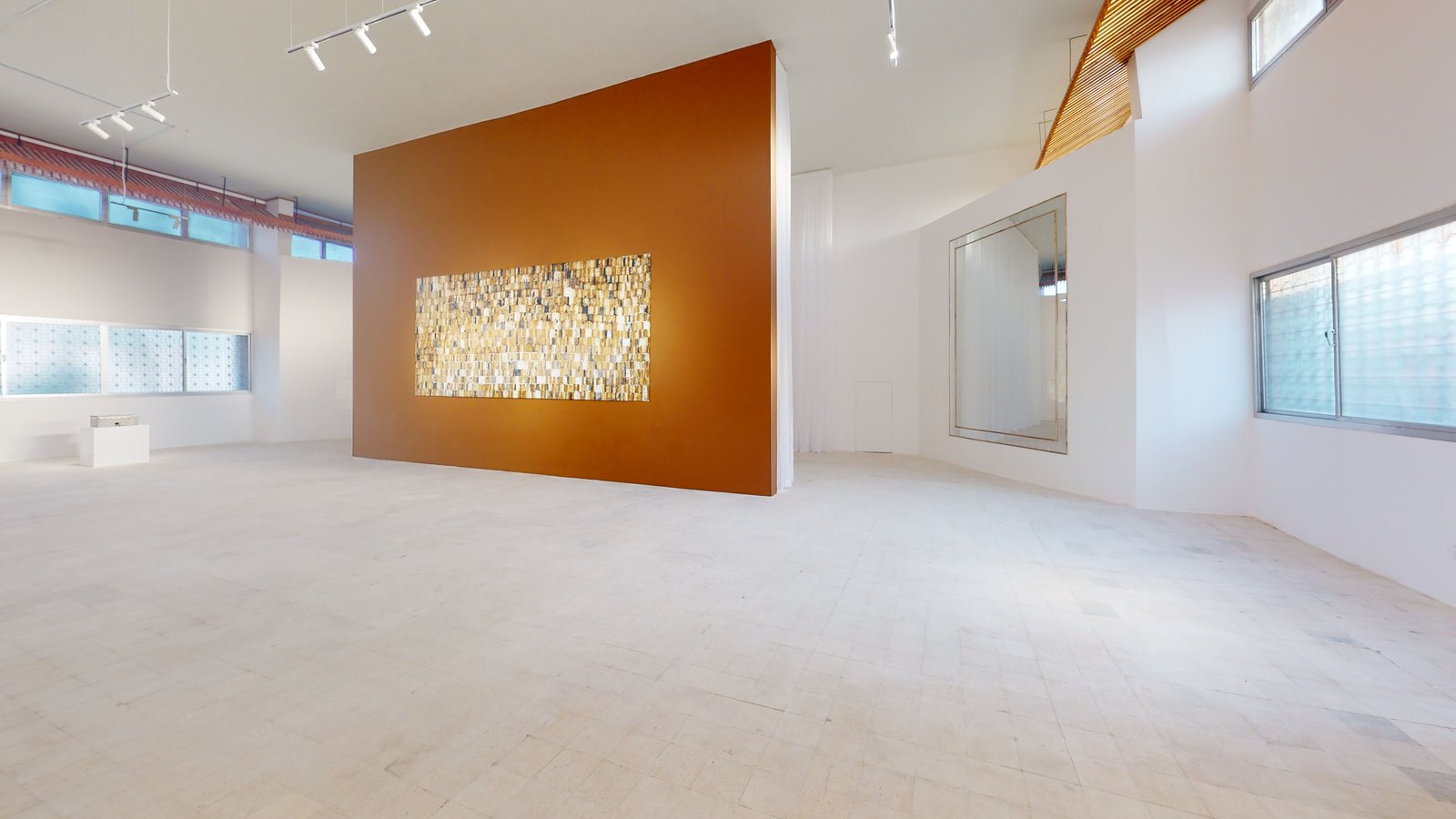 Azeema exhibition at Misk Art Institute, Riyadh, captured in a Matterport 3D virtual tour
