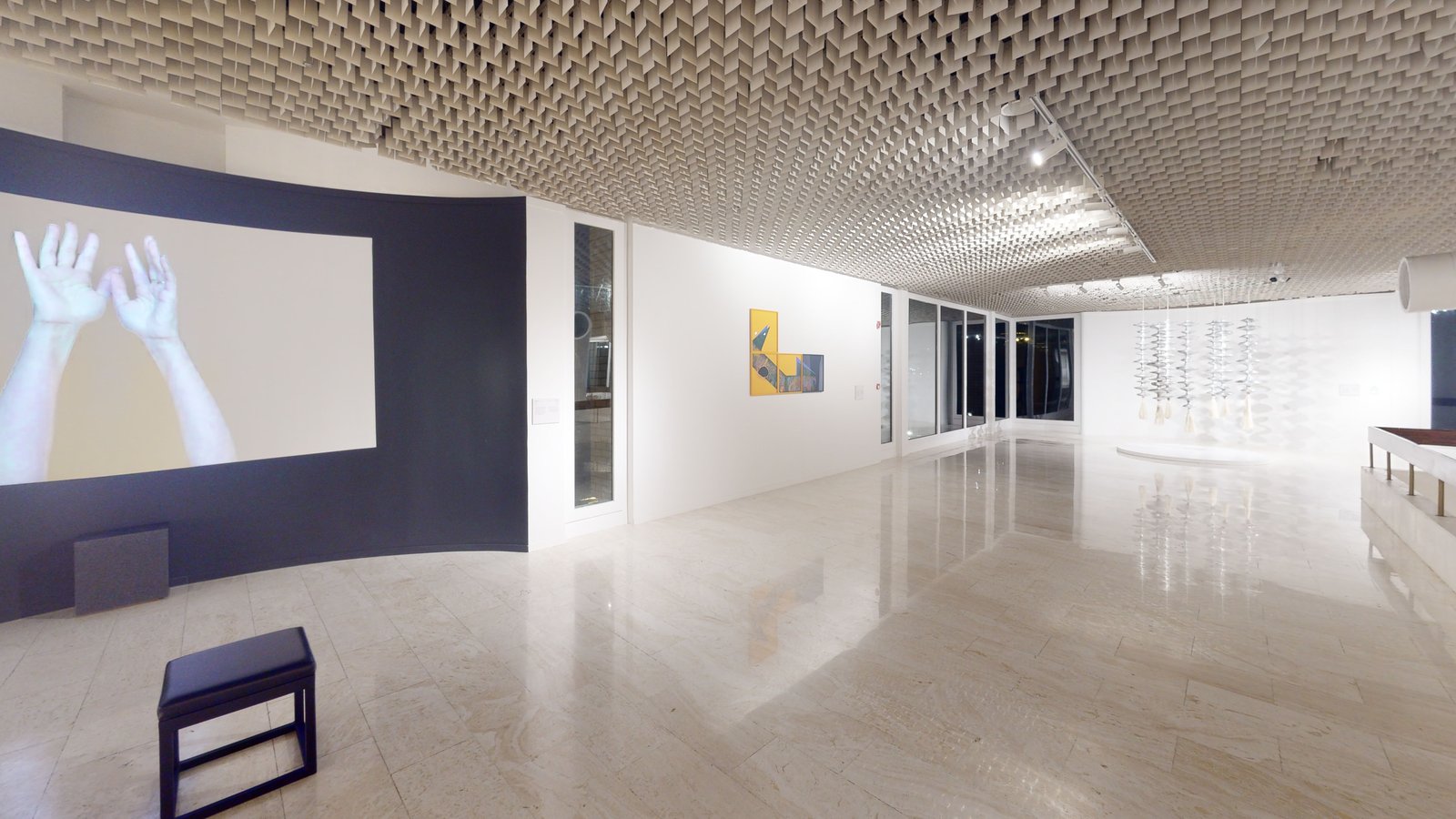 Brand New Ancients exhibition at Misk Art Institute, Riyadh, captured in a Matterport 3D virtual tour
