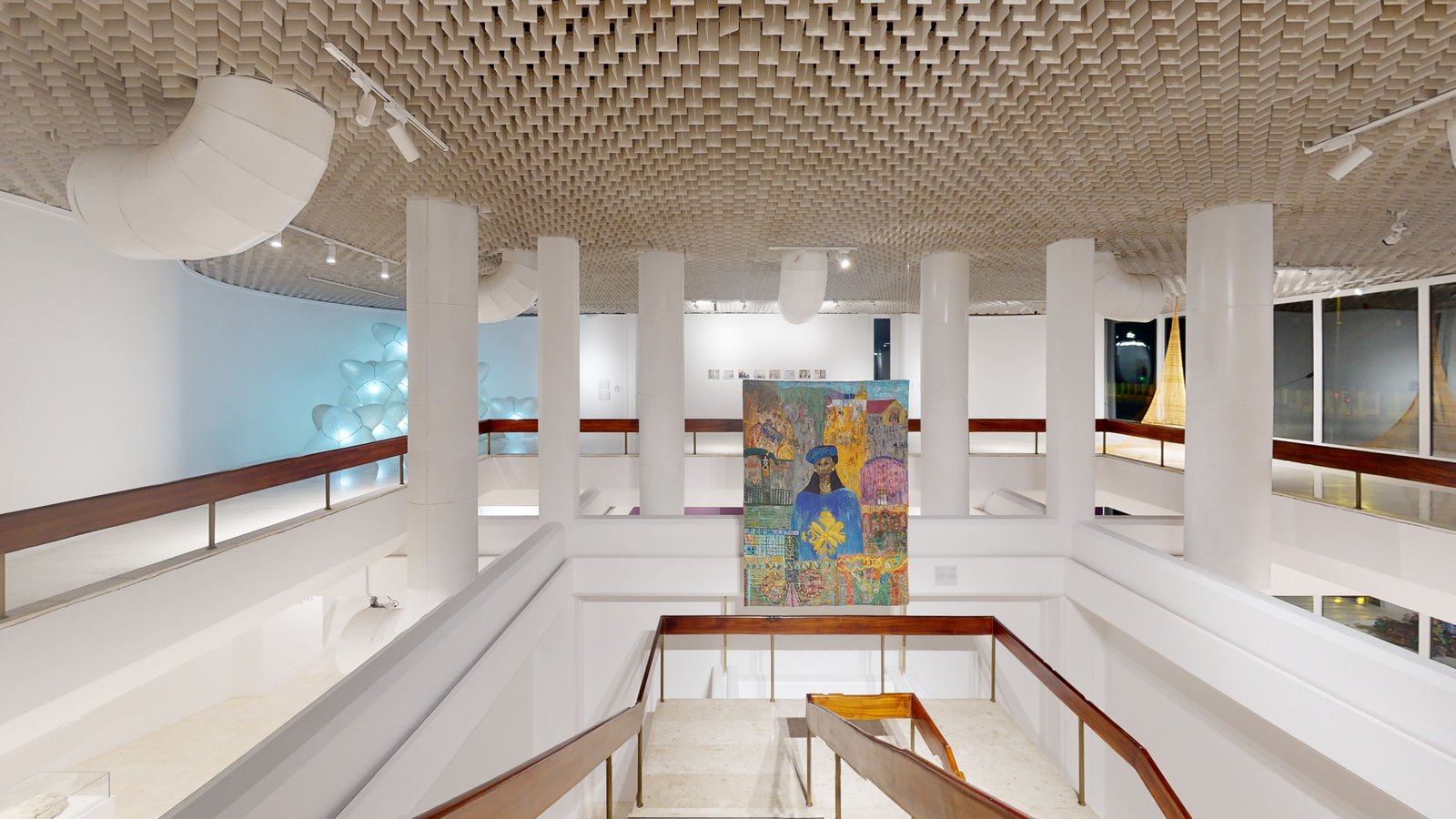 Brand New Ancients exhibition at Misk Art Institute, Riyadh, captured in a Matterport 3D virtual tour