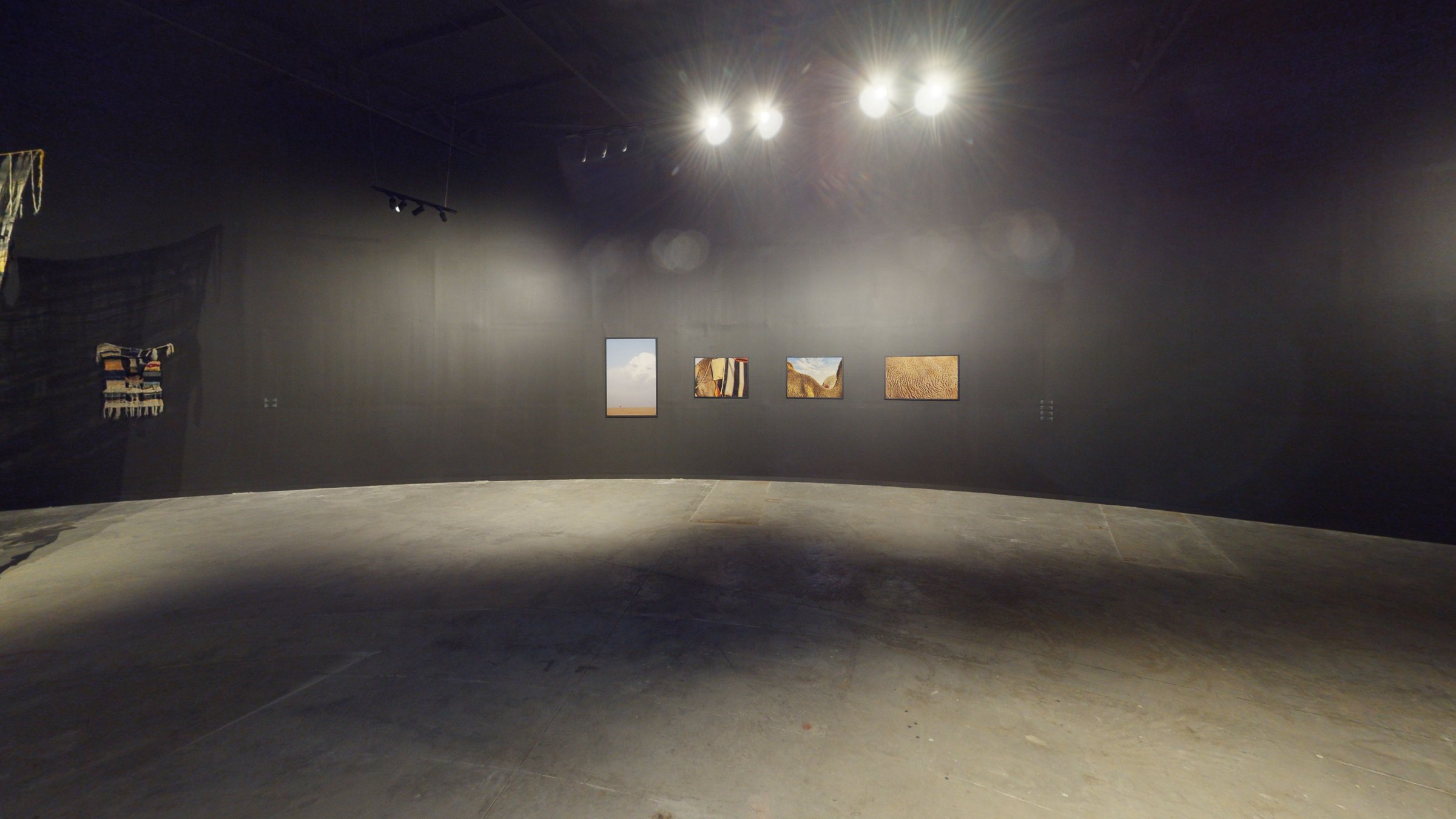 Mirqab exhibition at Misk Art Institute, Riyadh, captured in a Matterport 3D virtual tour