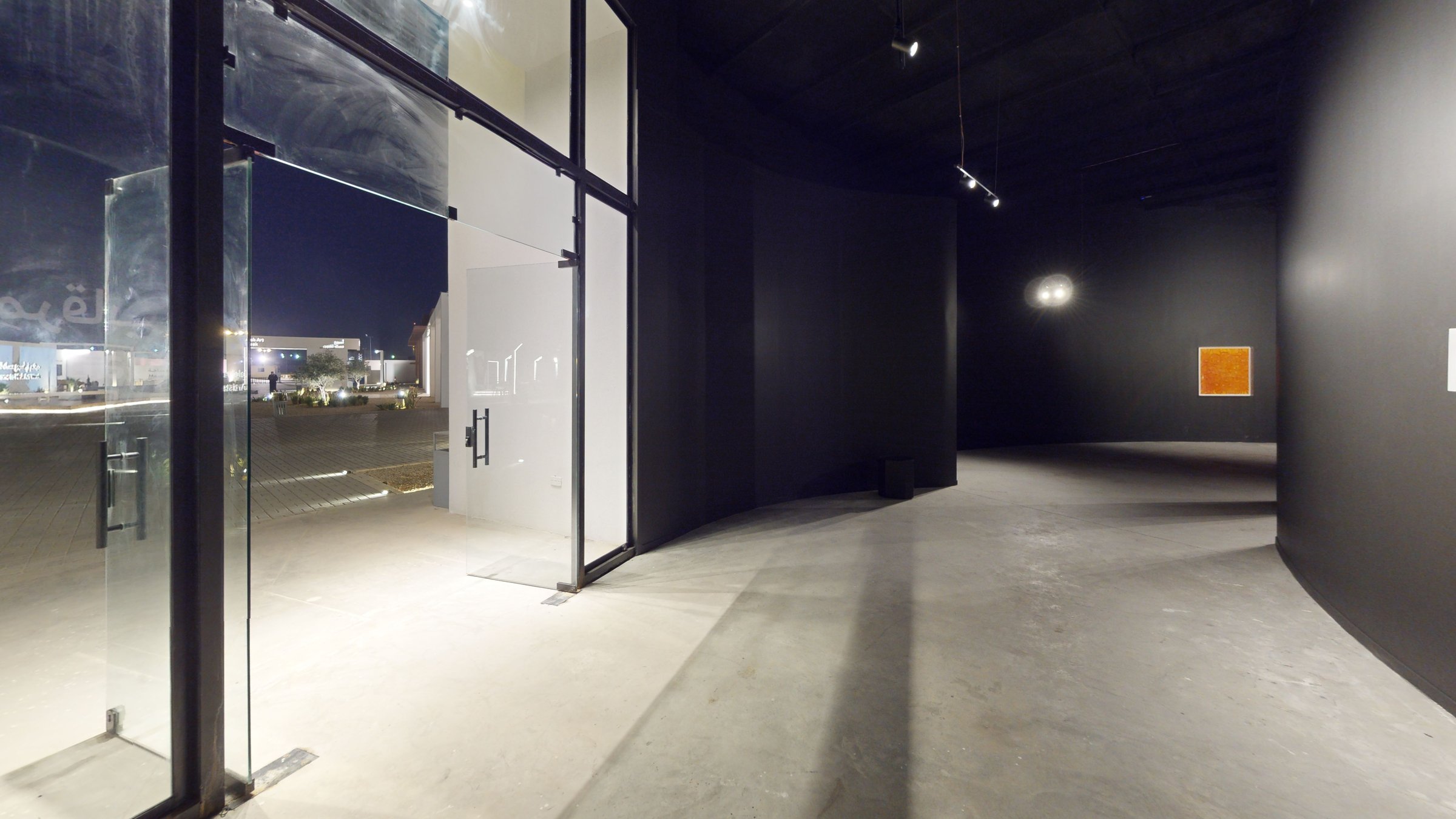 Mirqab exhibition at Misk Art Institute, Riyadh, captured in a Matterport 3D virtual tour