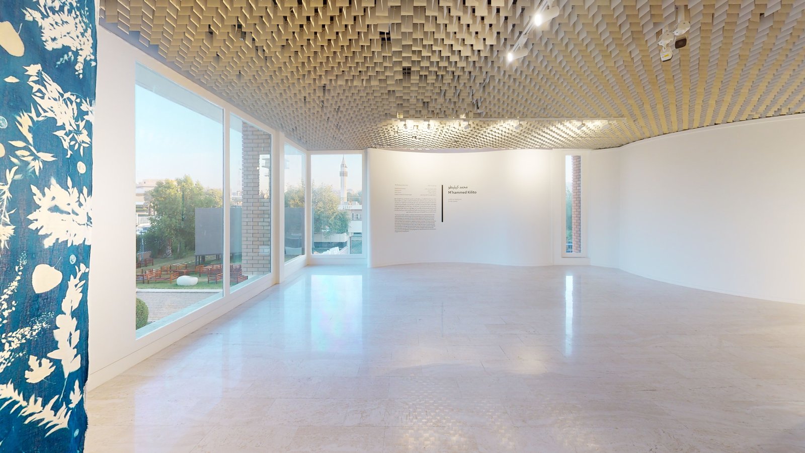 Misk Art Grant 2022: Saraab exhibition in Riyadh, captured in a Matterport 3D virtual tour