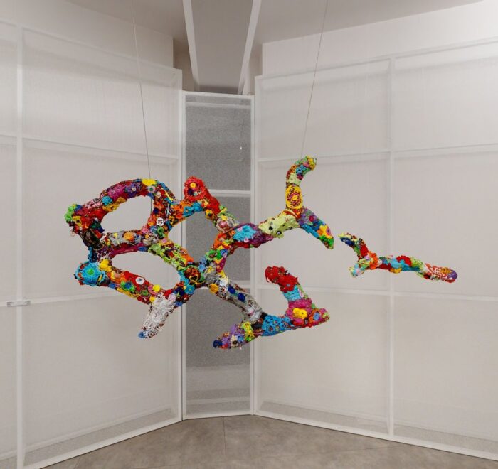 Mukooth exhibition, the first Misk Art Grant show, Riyadh, captured in a Matterport 3D virtual tour