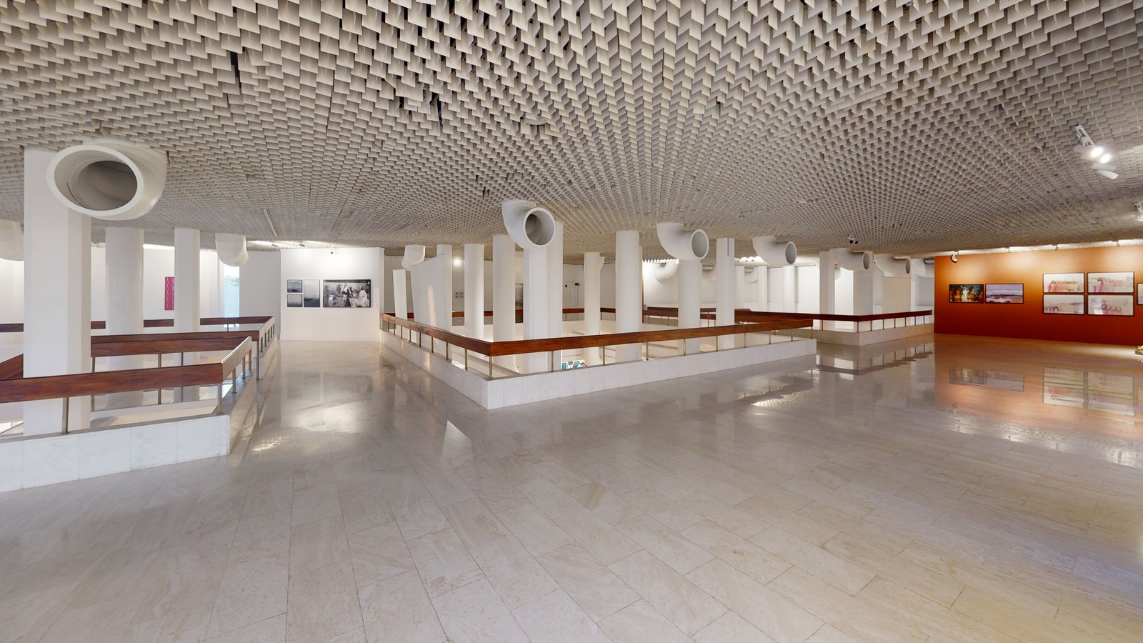 Prince Faisal bin Fahd Arts Hall Exhibition Summer 2023 at Misk Art Institute, Riyadh, captured in a Matterport 3D virtual tour