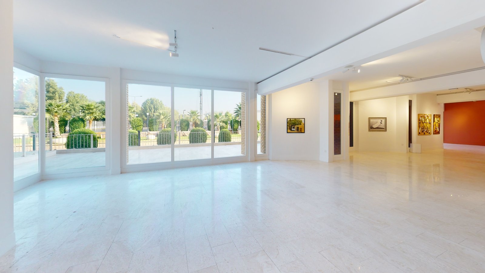 Prince Faisal bin Fahd Arts Hall Exhibition Summer 2023 at Misk Art Institute, Riyadh, captured in a Matterport 3D virtual tour