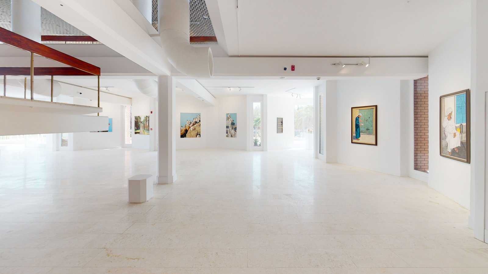 Prince Faisal bin Fahd Arts Hall Exhibition Summer 2023 at Misk Art Institute, Riyadh, captured in a Matterport 3D virtual tour