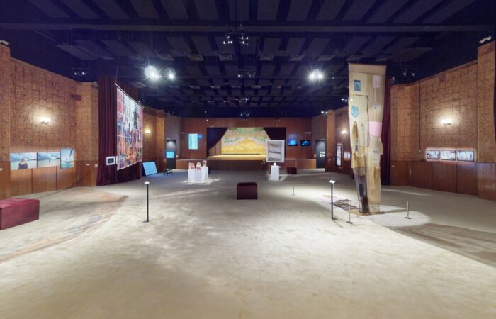 Prince Faisal bin Fahd Arts Hall Exhibition Summer 2024 at Misk Art Institute, Riyadh, captured in a Matterport 3D virtual tour