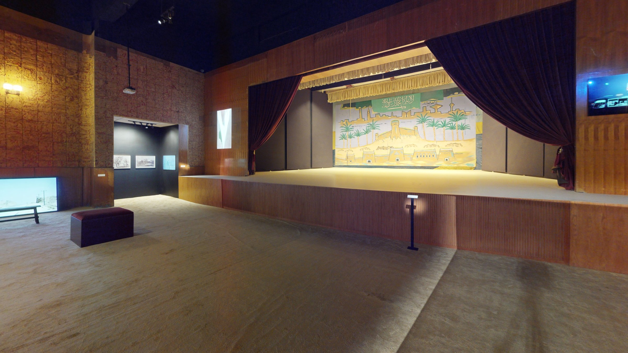 Prince Faisal bin Fahd Arts Hall Exhibition Summer 2024 at Misk Art Institute, Riyadh, captured in a Matterport 3D virtual tour