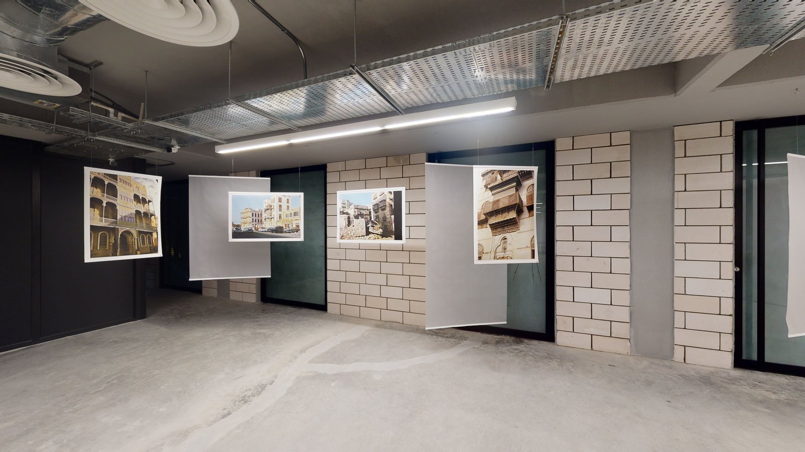 Safouh AlNaamani: Preserving Time exhibition at Misk Art Institute, Riyadh, captured in a Matterport 3D virtual tour