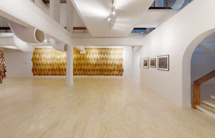 The Art Library: Discovering Arab Artists exhibition at Misk Art Institute, Riyadh, captured in a Matterport 3D virtual tour