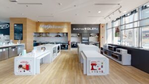 Zagzoog Home Appliances showroom in Jeddah, captured in a Matterport 3D virtual tour