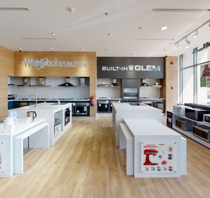 Zagzoog Home Appliances showroom in Jeddah, captured in a Matterport 3D virtual tour
