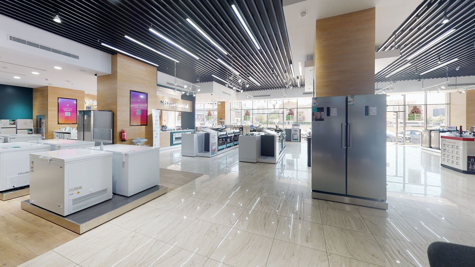 Zagzoog Home Appliances showroom in Jeddah, captured in a Matterport 3D virtual tour